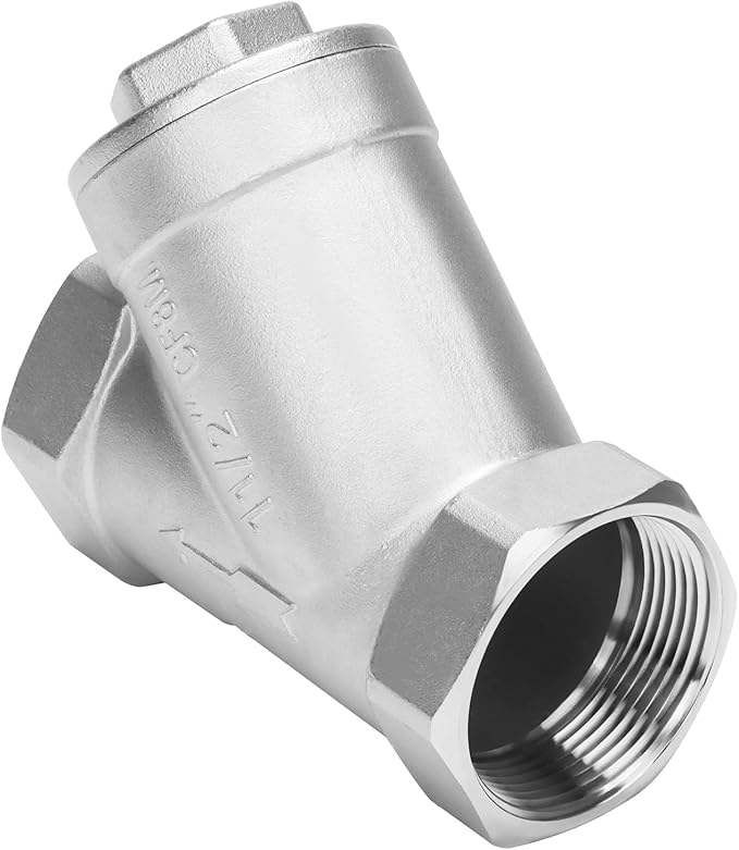 1-1/2 Inch Wye Strainer 100 Mesh Screen Filter Valve - 800 WOG SUS316 CF8M