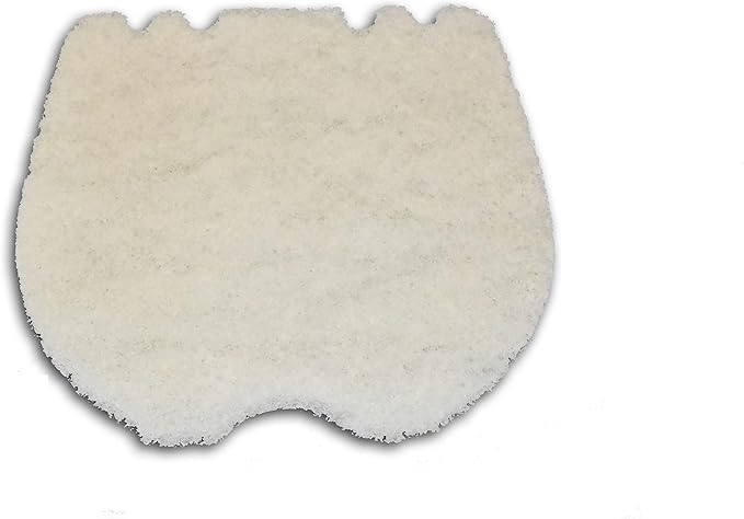 Cut Replacement Skimmer Waterfall Mat - 19" x 19" x 1.25" Thick Beige Coarse Filter Media to Fit Popular Brands, Made in USA