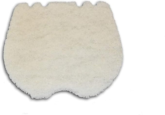 Cut Replacement Skimmer Waterfall Mat - 19" x 19" x 1.25" Thick Beige Coarse Filter Media to Fit Popular Brands, Made in USA