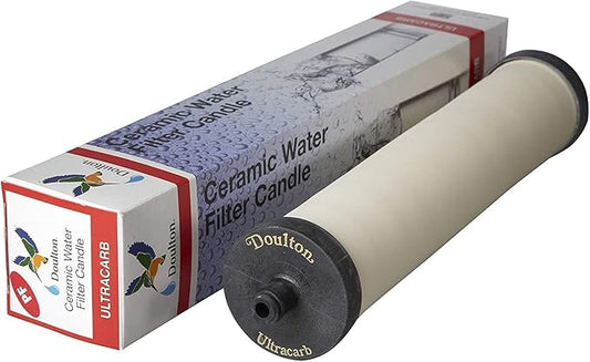 Doulton ¦ W9223031 ¦ UltraCarb SI Push Fit Drinking Water Filter with Scale Reduction. Compatible with Franke 03, 06 and Omni 4-in-1 Boiling Tap, Qettle 08, Carron Phoenix CP08 ¦ 1595 ¦