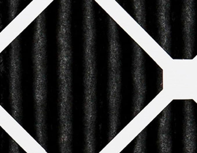 Nordic Pure 12x12x1 (11 3/4 x 11 3/4 x 3/4) Pure Carbon Pleated Odor Reduction Furnace Air Filters 3 Pack