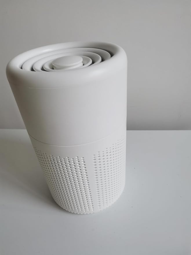 Small Air Purifier for Bedroom Home: Personal Desk Mini Air Purifier – Filters Smoke Dander Hair Odors - 20dB Pet Air Purifiers Fresheners Cleaner for Desktop,Office,Kitchen