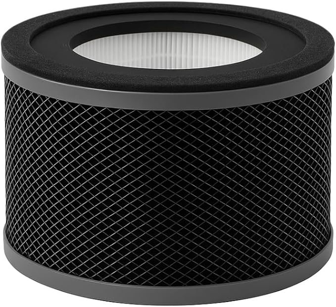 Nispira True HEPA Replacement Filter for Air Purifier, Compatible with Tao Tronics TT-AP001, 1 Pack