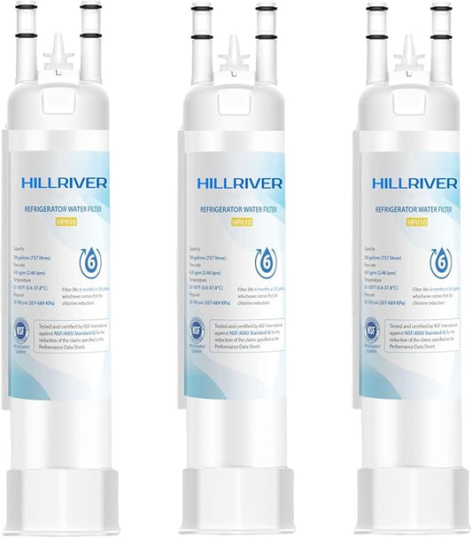 FPPWFU01 EPPWFU01 Water Filter Replacement, Compatible with EPPWFU01 PureAdvantage PWF-1, Frigidaire FPPWFU01 PurePour PWF-1 (3 Count) - Packaging May Vary