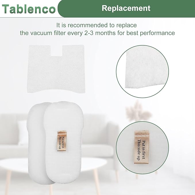 for Shark HZ602 Filter Replacement Ultralight Pet Pro Corded Stick Vacuum and HZ2002 Vertex DuoClean PowerFins fit HZ2000 HZ251 HZ250 HH200 HH202,4 Foam Felt 4 Motor Kit (No cleaning brush)