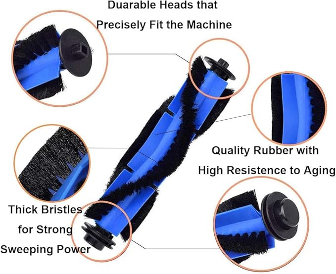 Replacement Parts for Kyvol Cybovac E20, E30, E31, Brushes, Roller Brush