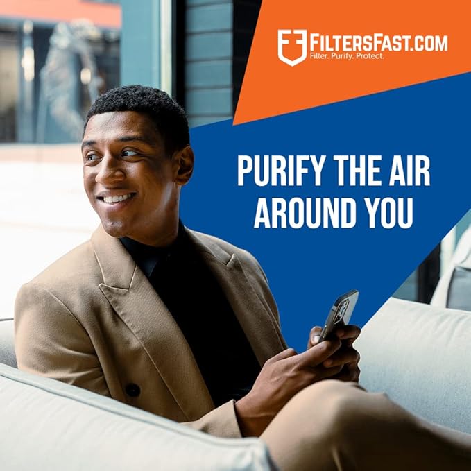 Filters Fast FF 30963 Compatible Replacement for Hunter 30963 Air Purifier Filter Carbon Prefilter Air Cleaner Filter 6.7x2.3x12.5 inch