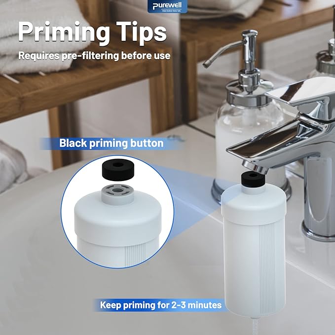 5-stage Filtration compatible PF-2 Purification Elements,Replacement for Berkey® PF-2® Fluoride Filters Waterdrop® Berkey® Big+ Gravity Water Filter System Series (2 Pack)