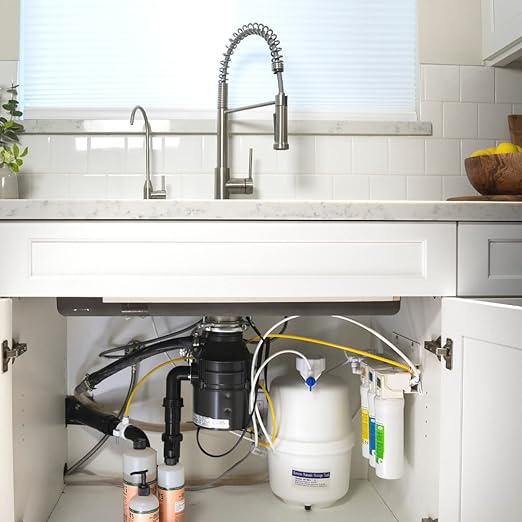 AquaTru Under Sink Reverse Osmosis Water Filter System with Alkaline pH+ Filter | Certified to Remove Lead, Chlorine, Fluoride, PFOA, PFOS & More for Pure Great-Tasting Water