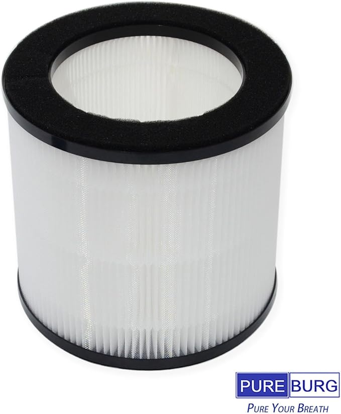 PUREBURG Replacement True HEPA Filters Compatible with TRUSTECH & Air Choice AP-1210 AP1210 Air Purifiers,H13 Air Clean Dust VOCs Odor PM2.5 Smoke,2-Pack