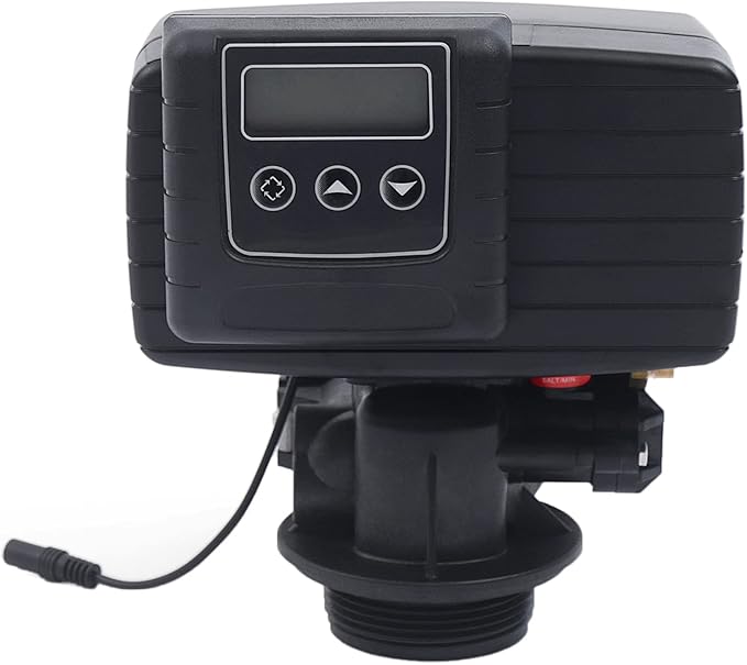 5600XSTST Time Type Water Softener Control Valve Digital Metered, Digital Control Valve for Water Softeners Automatic | 110V 3W