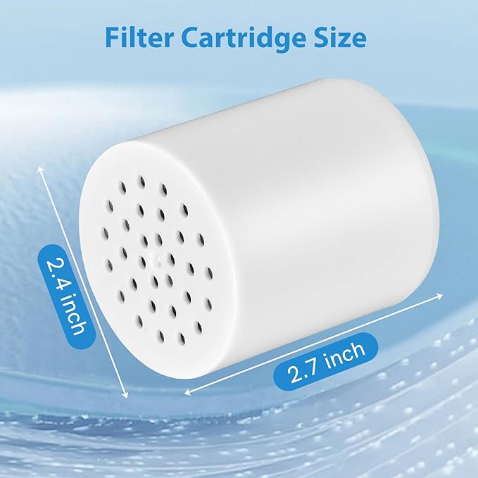 Shower Filter Replacement Cartridge 20 Stage,High Output SF100, SF220 Shower Filters For Hard Water,Universal Replacement Cartridge,Waters Purifier, Shower Water Softener (1 Pack)