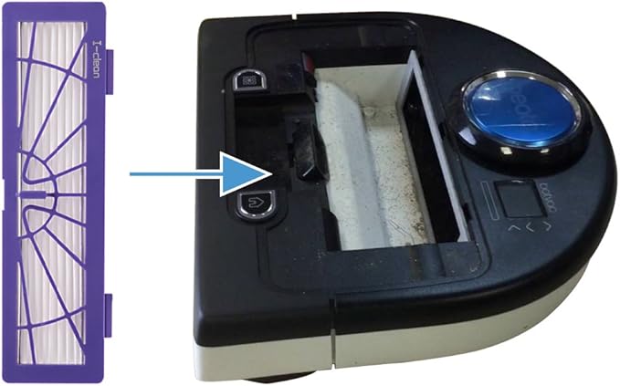 I-clean 16-pack Filters Accessories for all Neato Botvac Robotics 70e 75 80, D Series D75 D80 D85, Connected D3 D5 Vacuum Cleaner Replacement Parts