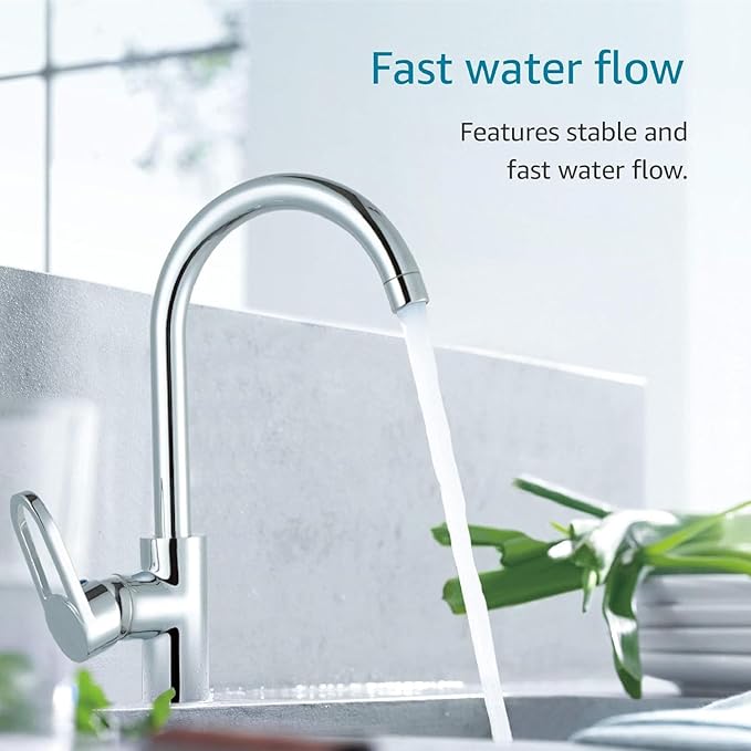 AQUACREST FQK2J Under Sink Water Filter, Replacement for GE FQK2J, FQK1K, NSF/ANSI 42 372 Certified, 1320 Gallons Dual Flow Drinking Water Replacement Filters (2 Count)