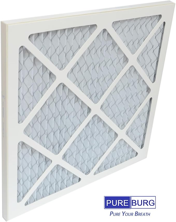PUREBURG Replacement Pre-Filter Compatible with Mounto & Drieaz Air Scrubber HEPA 500 & BlueDri Shield 550,6-Pack 15.75 x 15.75 x 0.75 MERV10 G4, Air Clean Dust