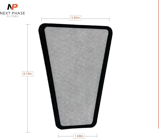 Cabin Filter - Pack of 1 - Compatible with Case Wheel & New Holland Tractors - Cabin Air Filter Replacement - Replaces O.E. 84577445, 84587832; Wix WP10372 - Climate Control System Accessories