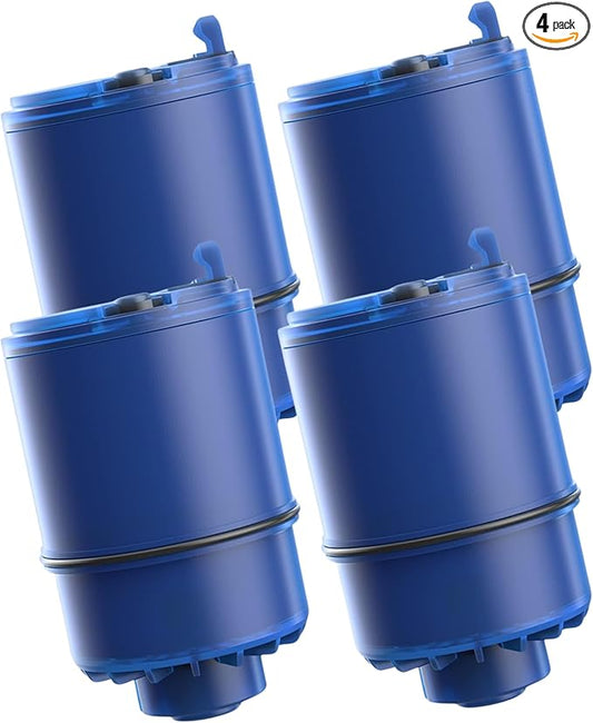 4 Pack Faucet Filter Replacement for All PUR®Plus, PUR® Water Filter Replacement, Pur® Filter Replacement RF-9999®, NSF 42 Certified, 1200-Gallon Long Lifespan, AQUA CREST