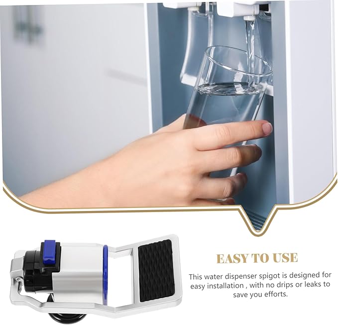 Generic 3pcs Water Dispenser Faucet Replacement Plastic Spigot for Easy Installation Compact Design for Household Use Compatible Water Coolers Sleek and
