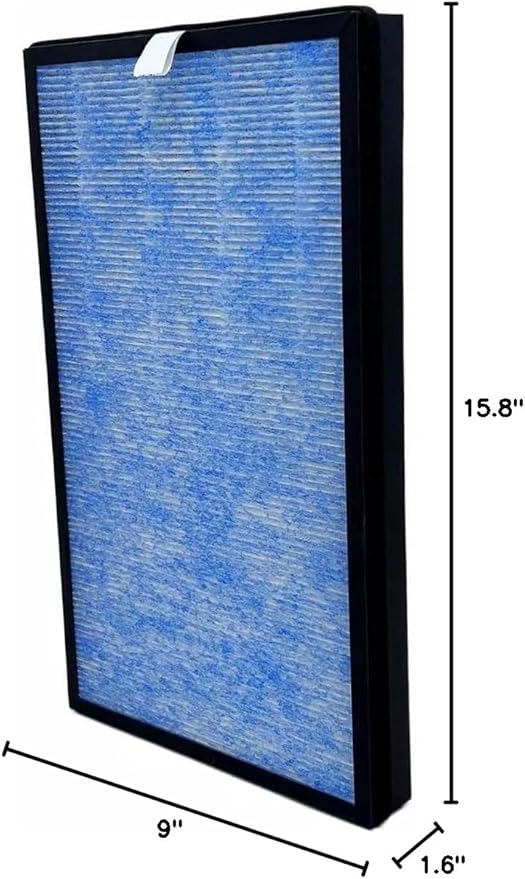 Replacement True HEPA Filters Compatible with Partu BS-07 Air Purifier, 4-Stage Filtration High-efficiency Activated carbon,2-Pack