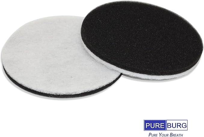 PUREBURG Replacement Filter Kit for HomeRunPet Ultra Quiet Dog Grooming Vacuum HC-15, 2 Filter Cartridge & 8 Filter Pad, Pet Vacuum Filter