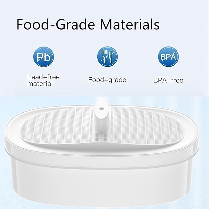 Replacement Filter for Waterdrop® WD-PF-01A Plus, Reduces PFOA/PFOS, Chlorine, Compatible with Waterdrop® Pitchers, Lasts 3 Months or 200 Gallons, Pack of 2
