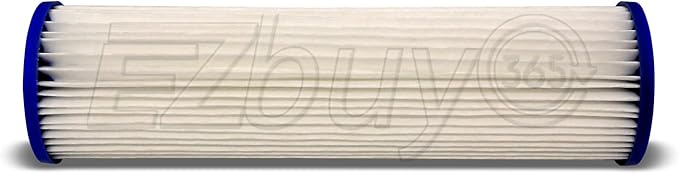 Pleated Sediment Water Filter Cartridge 9.87”x 2.5” Amplified Surface Area, Removes Sand, Dirt, Rust, Extended Filter Life WELL-MATCHED with WHKF-WHPL, 801-50, WB-50W, WFPFC3002, SPC-25-1050 (25 Pack)