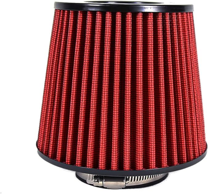 Kyostar Universal RED 3 Inch 76mm Air Intake Cone Filter Replacement Quality Dry Air Filter