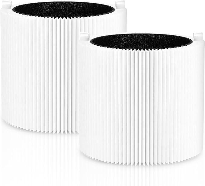 411i Max Replacement Filters for Blueair 411i Max and 411a Max Air Purifier, for Blue Pure 411i Max F4MAX Particle and Activated Carbon Filter, 2 Pack