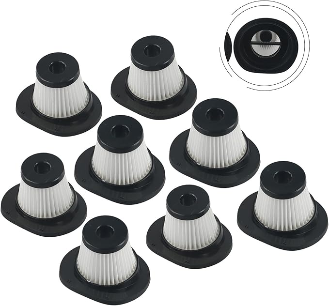 Cordless Vacuum Cleaner Washable Replacement Filters, For VacLife VL188 And VL189(8 PACK)