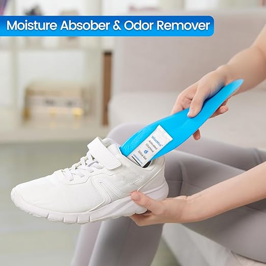 100Pcs 14 Gram Food Safe Desiccant Packs, High Absorption Capacity for Moisture & Odor, Silica Gel & Coconut Shell Activated Carbon Packets for Storage