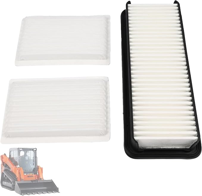 Filter Kit T1855-71600 Compatible with Kubota Tractor, Replace T185571600, PA30252, SC80067, SC 80067; 6A671-75090 014520-0804