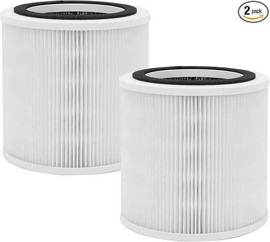 2 Pack H7126 Replacement Filter Compatible with Govee H7126 Mini Air Purifier,3-in-1 True Air Filter,Replace Part #H7126-RF