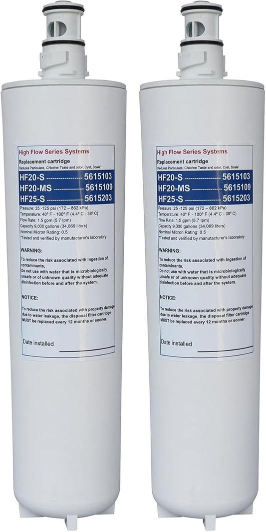 HF20-S Compatible with 3M® HF20-S HF20-MS HF25-S (2 Pack)