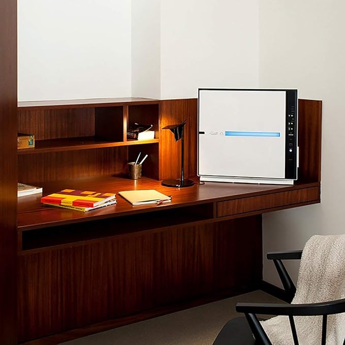 Rabbit Air, MinusA2 Air Purifiers for Home, Ultra Quiet HEPA Air Purifier - Wall Mountable Air Purifiers for Home Large Room, Allergies, Dust, Mold, Smoke & VOCs - (SPA-780N, White, Pet Allergy, WIFI)