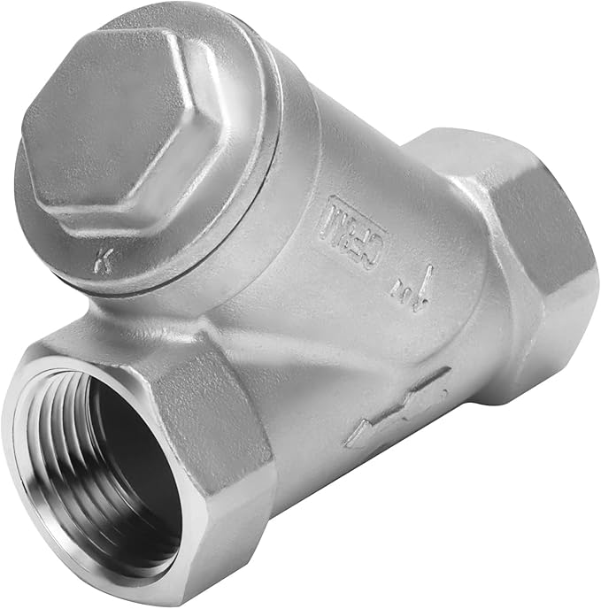 1 Inch Wye Strainer 100 Mesh Screen Filter Valve - 800 WOG SUS316 CF8M