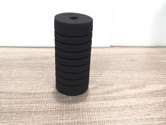 hygger Pack of 4 Replacement Sponges for Aquarium Double Sponge Filter (M)