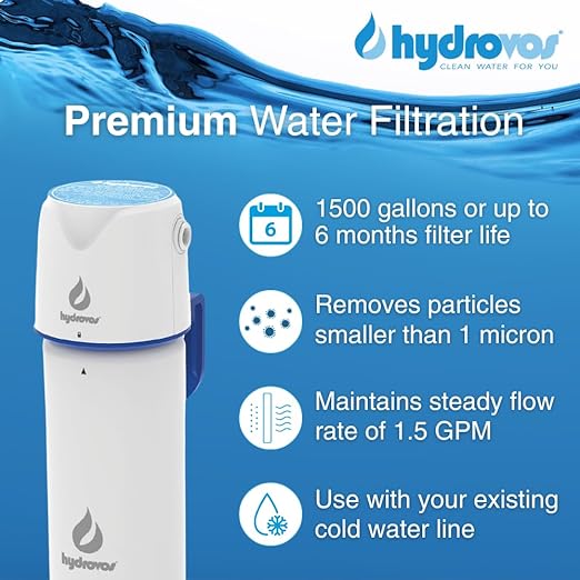 DWSP Premium Microplastic Water Filter, NSF 401/53/42 Certified Under Sink Drinking Water Filtration System, Direct Connect Kitchen/Bathroom Sink, Reduces PFOA, PFOS, Lead, Cysts, Asbestos, Chlorine