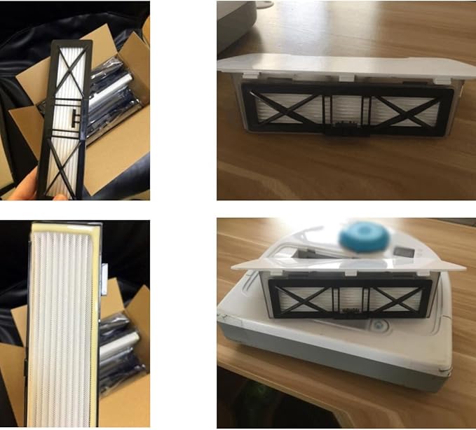 Replacement Neato Botvac D Series Ultra-Performance Filters, 12 Packs Filter Parts Fit Neato D3 D5 70e, 75, 80, D80 85,D70 Vacuum Cleaner…