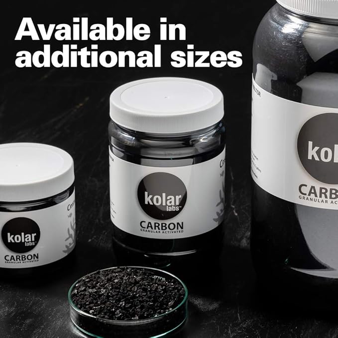 Kolar Labs Crystal Cal Activated Carbon – 3.5 Gallon, Activated Charcoal for Aquariums and Fish Tanks
