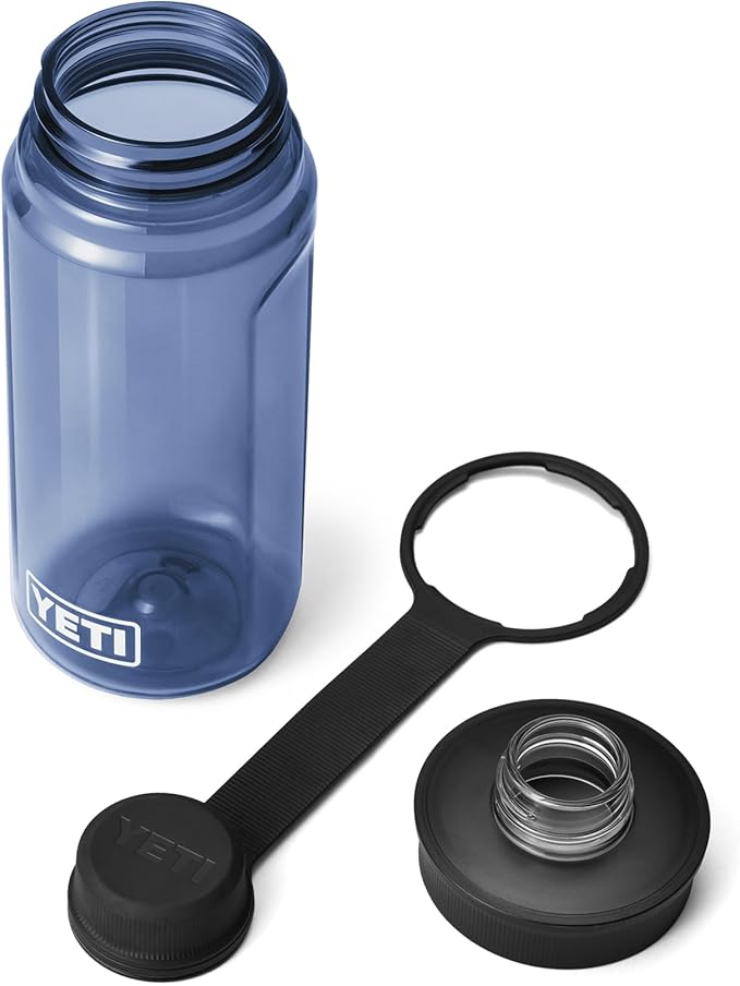 YETI Yonder Water Bottle with Yonder Tether Cap, Lightweight, Leakproof and BPA-Free