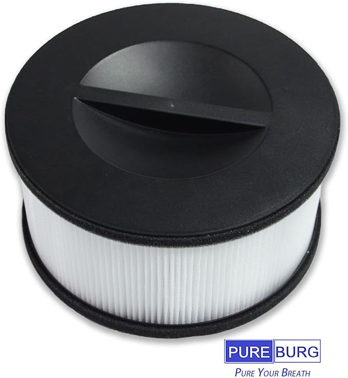 PUREBURG Replacement Filter Compatible with Bulex AF-3222 Air Purifier, 2-Pack H13 HEPA Activated Carbon 2-in-1 4-Stage Filtration Air Clean Dust VOCs