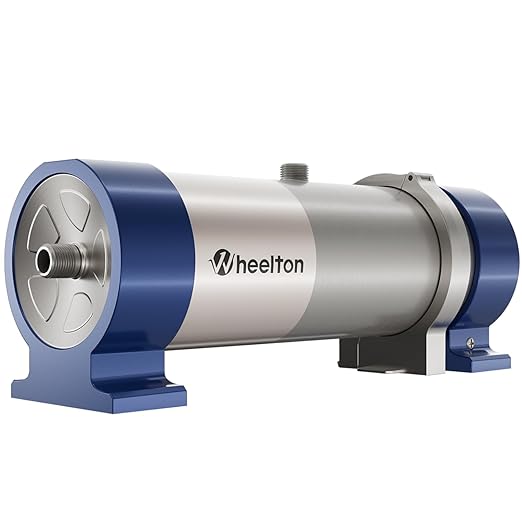 Under Sink Water Filter Reduces 99.99% of Contaminants Larger Than 0.01μm, 4.4GPM / 26,417 Gal, Reusable Ultra Filtration Membrane with 3-5 Year Lifespan for Well & City Water- UF2