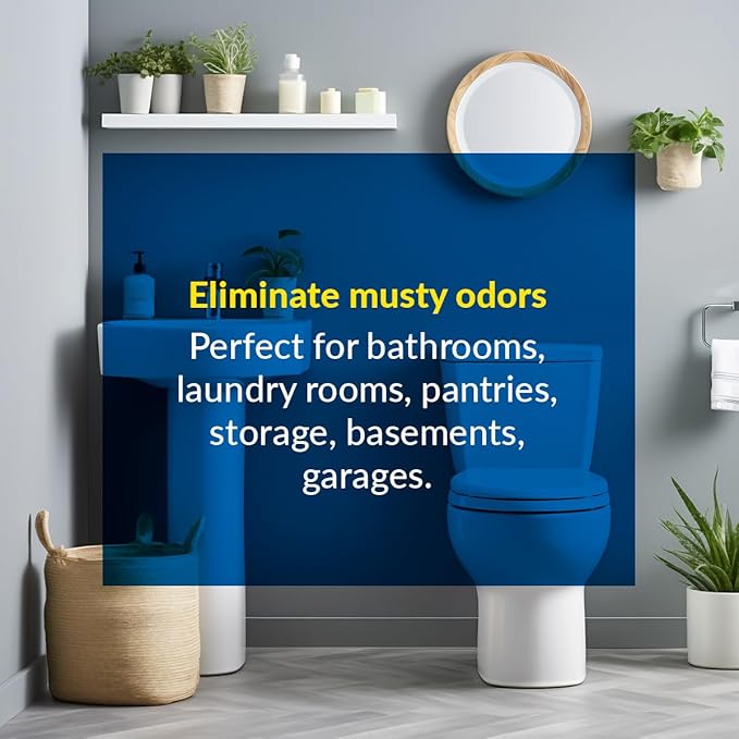 HUMYDRY® - 6-pack of dehumidifier refills - 35.3 oz - Absorbs moisture - Prevents odors - Fragrance-free - For spaces up to 400 sq. ft.