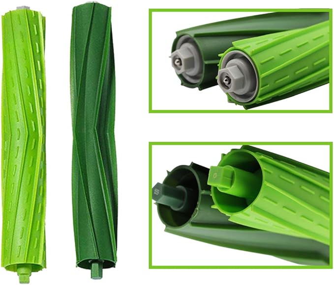 Replacement Parts Accessories for iRobot Roomba i7 j7 i6 i8 i3 i4 i1 e5 e6 I E Series Vacuum Cleaner Includes 1 Pack Roller Brush,Front Caster Wheel,and 3 Pack Filter,Side Brush