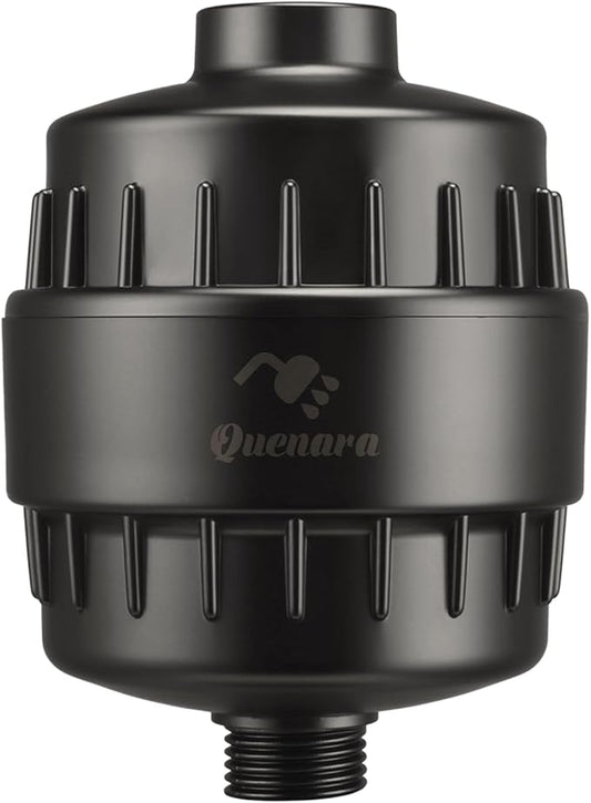 Shower Filter, 20-Stage Showerhead Filters, High Output Shower Head Filter for Hard Water, Water Softener Reduces Dry Skin, Dandruff, Eczema and Improves Skin, Hair and Nails, Gray