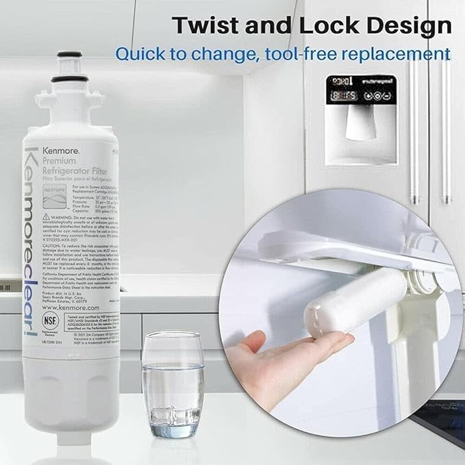 Gotical Leave Replacement for Κеnmore 9690, Compatible with LT700P Water Filtеr - (Pack of 3)