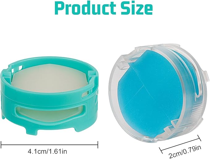 8pcs Odor-Neutralizer Replacement Cartridges Compatible with Shark AZ3000 HZ3000 AZ3002 HZ3002 IZ862H IZ562H ZD550 Stratos Upright Vacuum Part# 1541FC3000 Original and floral flavors