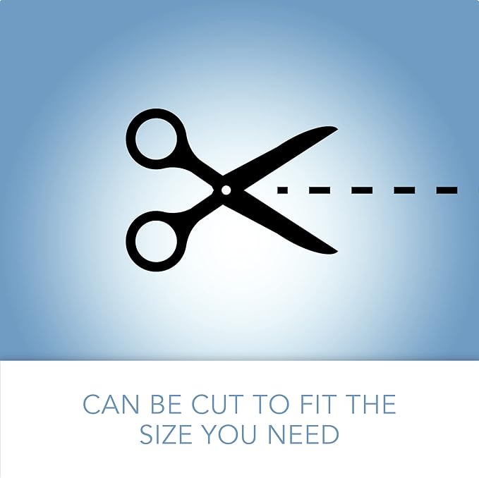 CFS – Pack of 2, Premium Cut-to-Fit Activated Carbon Pre-Filter Pad Compatible with 38002 Models – Fresh & Filtered Air for Indoor and Home – Charcoal Air Filter Sheet – 16" x 48" – Black