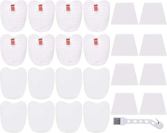 Leadaybetter HV343amz Filter Replacement for Shark Rocket DeluxePro Zero-M Ultra-Light HV345 HV343 ZS350 ZS351 ZS351C ZS352 UV480 HV322 HV320 Corded Stick Vacuum, Part # XPMFK320 & 1084FTV320 (8 Pack)