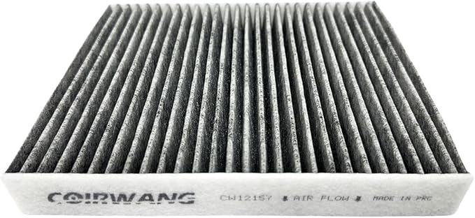 CF12157 Cabin Air Filter with Activated Carbon Compatible with Mazda CX-9, Lexus ES300h/ES350/RX350/RX450h/UX200, Toyota Avalon/Camry/Corolla/Highlander/Prius/RAV4/Sienna/Venza, Subaru